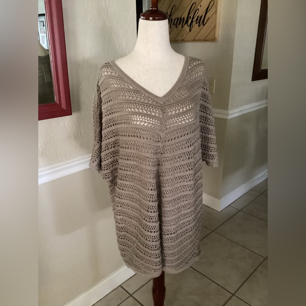 Chico’s Open Weave Top